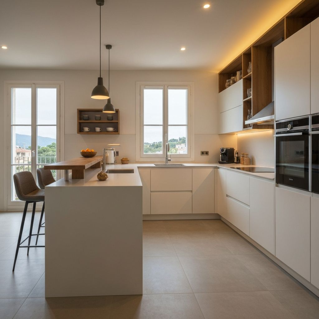 Rénovation de cuisine à Menton